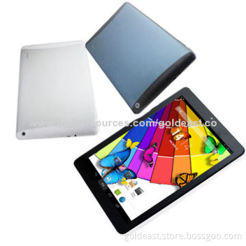 9.7-inch WVGA Capacitive Touch Screen 1,024x768P Quad-core Tablet PCs, MTK8382, Support 3G Module